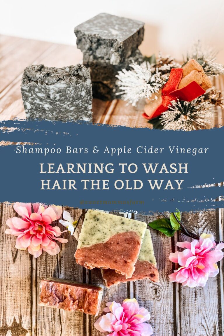 Shampoo Bars, Apple Cider Vinegar Rinses, and Learning to Wash Hair the Old Way