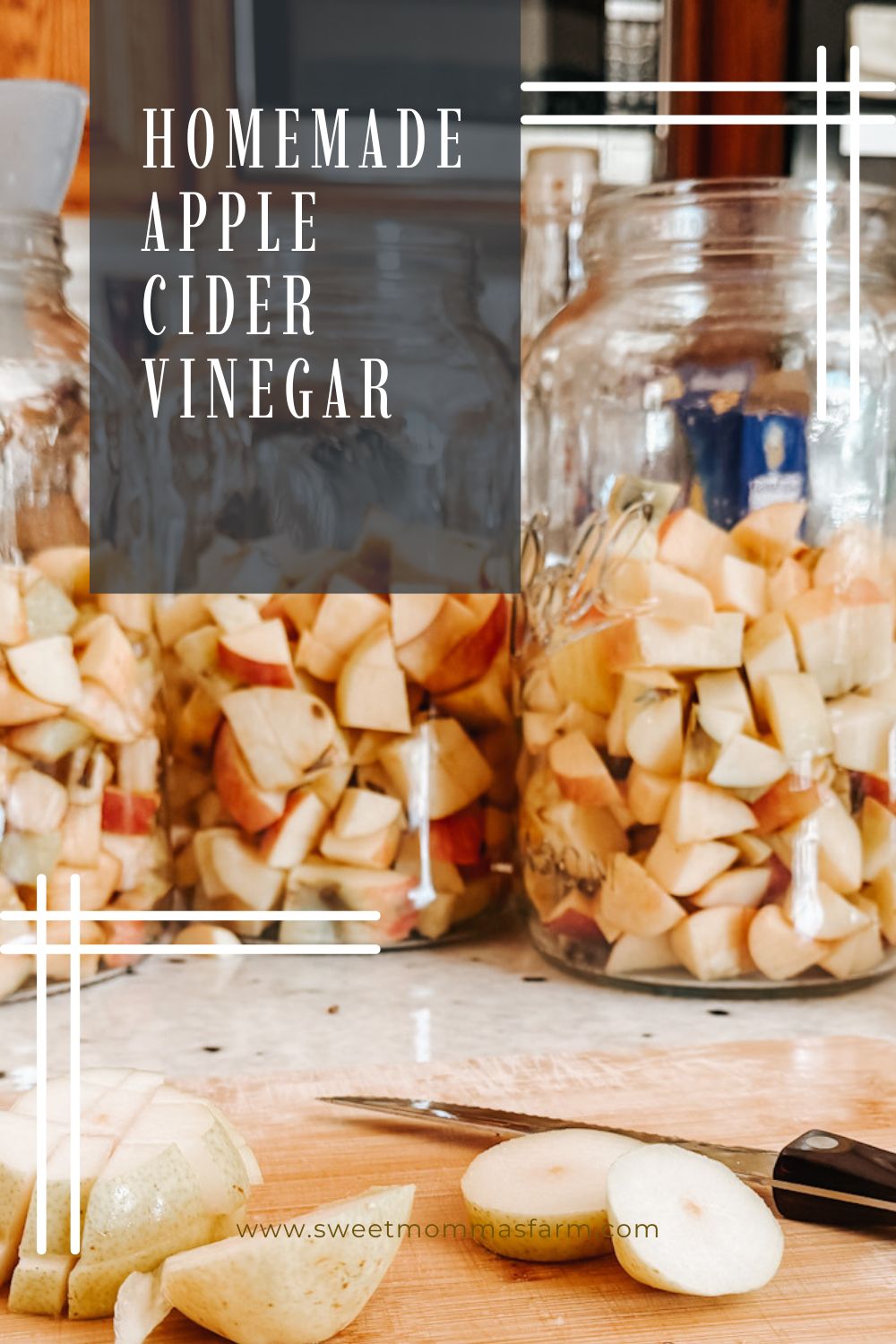 Homemade Apple Cider Vinegar (Plus Pear and Peach)