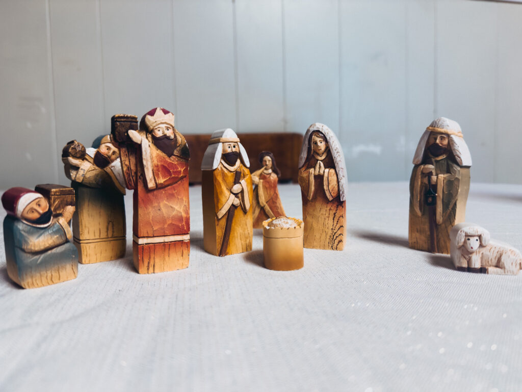 The Nativity used in Christ centered Christmas Tradition