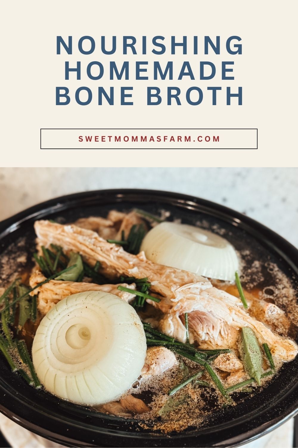 How to Make Nourishing Homemade Bone Broth